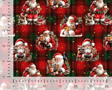 Animal Christmas Red FT
